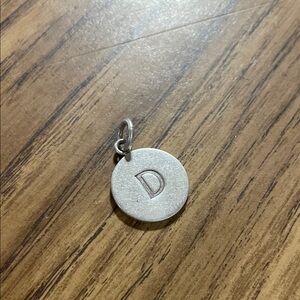 Silver D Tiffany&co charm